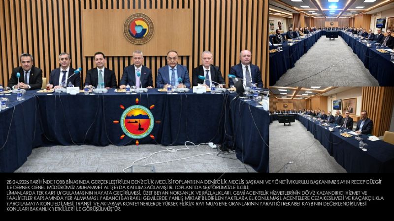 TOBB DENİZCİLİK MECLİSİ TOPLANTISI 1